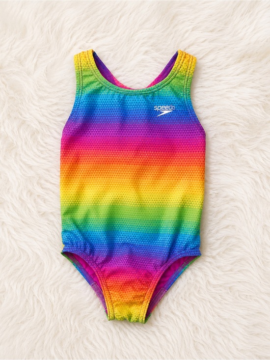 Speedo Other - Speedo Girls Rainbow Ombré Swimsuit